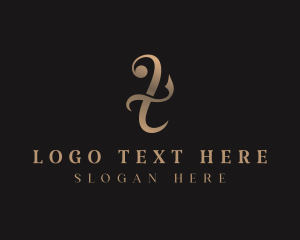 Brand - Elegant Fashion Letter F logo design