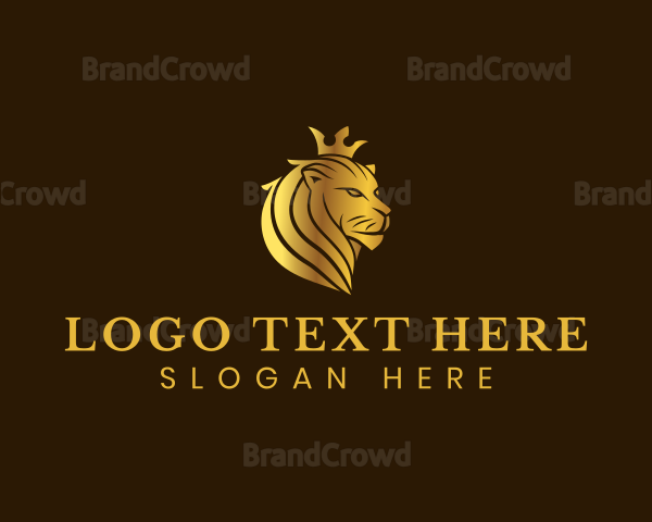Deluxe King Lion Logo | BrandCrowd Logo Maker