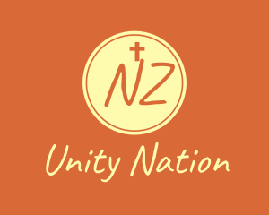 Catholic Church N & Z logo design