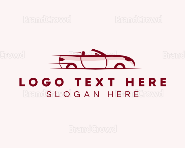 Convertible Car Auto Logo