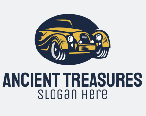 Cool Retro Automobile logo design