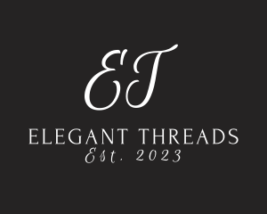 Elegant Boutique Studio logo design