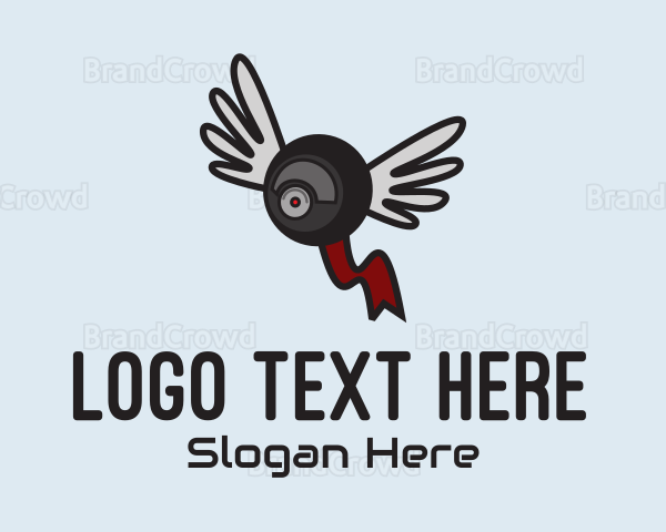 Online Webcam Wings Logo