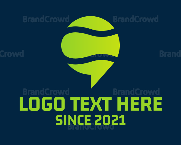 Tennis Messaging App Logo