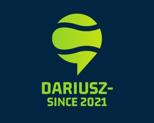Tennis Club - Tennis Messaging App logo design