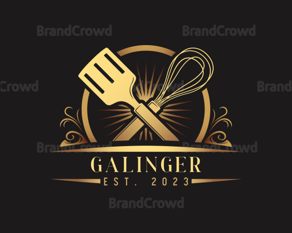 Gourmet Kitchen Restaurant Logo