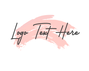 Fancy - Fancy Feminine Brush logo design