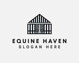 Stable - Barn Stable Farm House logo design