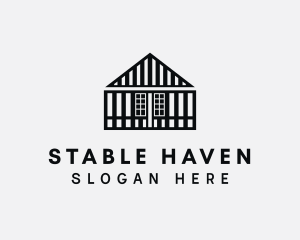 Barn Stable Farm House logo design