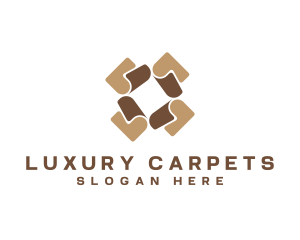 Carpet - Carpet Flooring Tile logo design