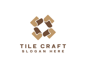 Carpet Flooring Tile logo design