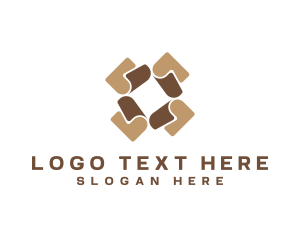 Carpet Flooring Tile Logo