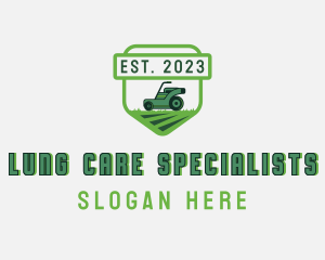 Lawn Care Landscaping Garden logo design