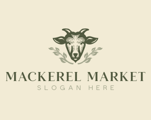 Livestock Goat Animal Logo