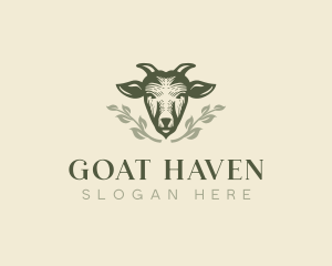 Livestock Goat Ranch logo design