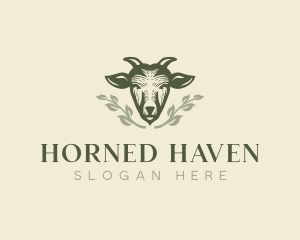 Horned - Livestock Goat Ranch logo design