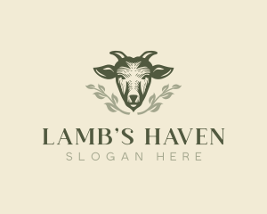 Livestock Goat Animal logo design