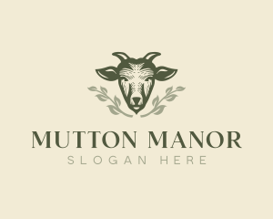 Mutton - Livestock Goat Ranch logo design