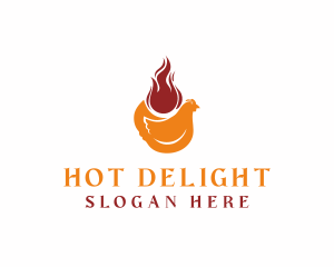 Hot Fire Chicken logo design