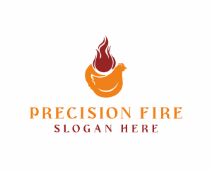 Hot Fire Chicken logo design