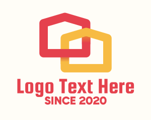 Commercial - Modern Duplex House logo design