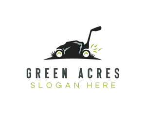 Agriculturist - Lawn Grass Trimmer logo design