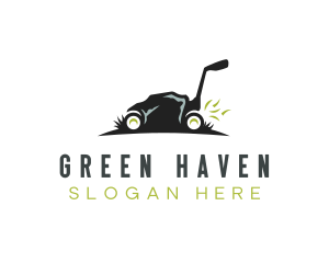 Lawn Grass Trimmer logo design