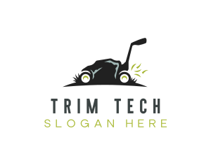 Trimmer - Lawn Grass Trimmer logo design