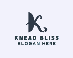 Brand Artisan Boutique Letter K logo design