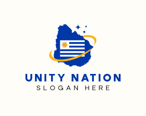 Uruguay Country Flag logo design