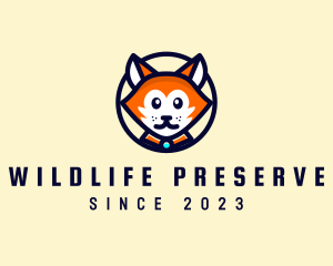 Wildlife Fox Head logo design