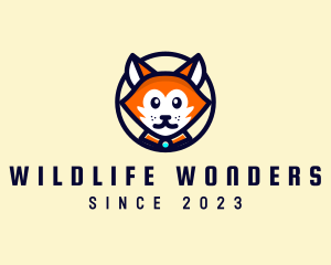 Wildlife Fox Head logo design