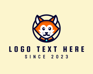 Nursery - Wildlife Fox Head logo design