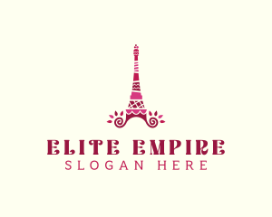 Cake Eiffel Tower logo design