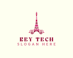 Cake Eiffel Tower logo design