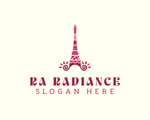 Cake Eiffel Tower logo design