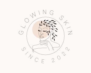 Woman Skincare Salon logo design