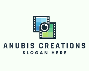 Video Filmstrip Studio logo design