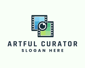 Video Filmstrip Studio logo design