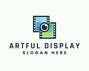 Video Filmstrip Studio logo design