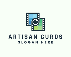 Video Filmstrip Studio logo design