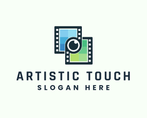 Video Filmstrip Studio logo design