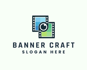 Video Filmstrip Studio logo design