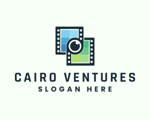 Video Filmstrip Studio logo design