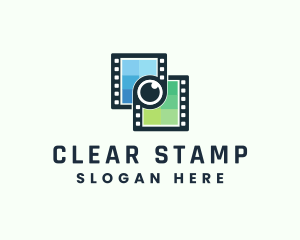 Video Filmstrip Studio logo design