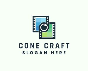 Video Filmstrip Studio logo design