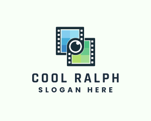 Video Filmstrip Studio logo design