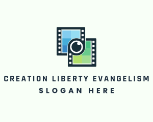 Video Filmstrip Studio logo design