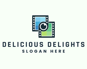 Video Filmstrip Studio logo design