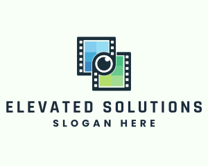 Video Filmstrip Studio logo design